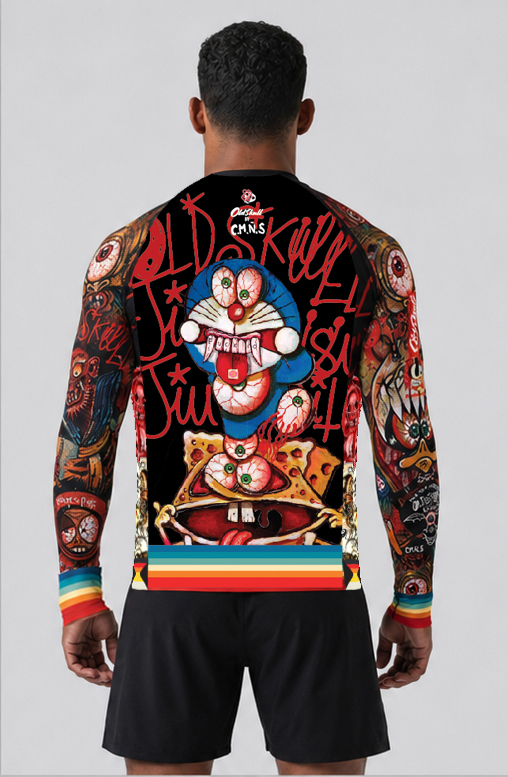 Rashguard jiu jitsu Toño Camuñas | Edición Limitada Oldskull (Long Sleeve) 2 Rashguard jiu jitsu Toño Camuñas | Edición Limitada Oldskull (Long Sleeve) - Imagen 2