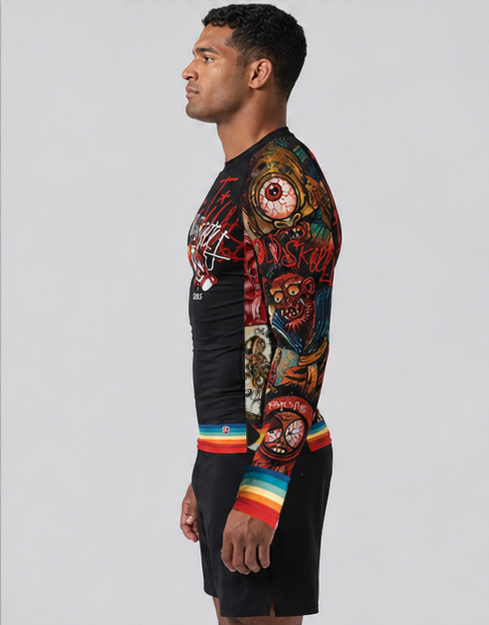 Rashguard jiu jitsu Toño Camuñas | Edición Limitada Oldskull (Long Sleeve) 3 Rashguard jiu jitsu Toño Camuñas | Edición Limitada Oldskull (Long Sleeve) - Imagen 3